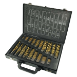 170pc HSS-G Tin Coated Jobber Drill Set Case