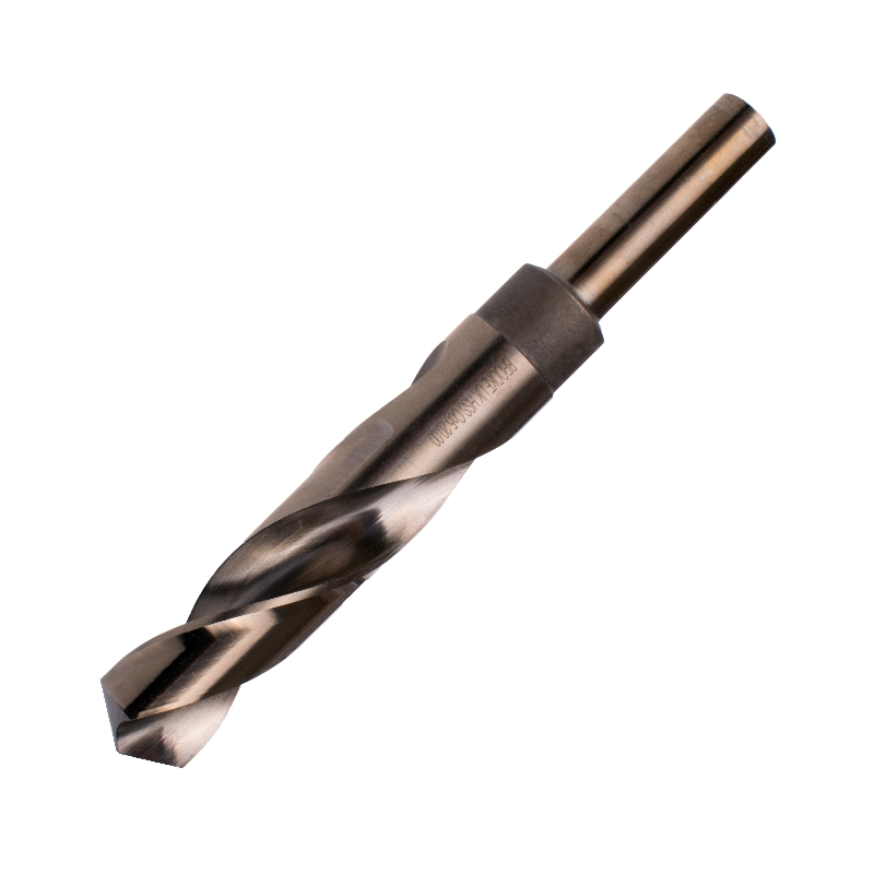 sourcing map Reduced Shank Twist Drill Bits 18mm High Speed Steel 4341 with 10mm Shank 1 Pcs
