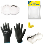 Safety Kit-PU Gloves 9 (L) FFP2 x1,Goggles,Ear Plug 1PR
