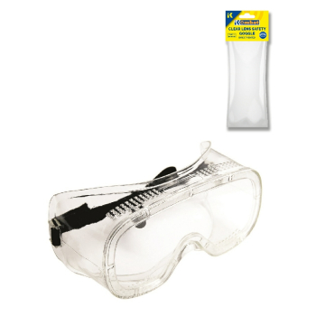 Clear Lens Safety Goggles Direct Vented EN166:2001 1.B