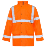 Hi-Vis Parka Jacket Orange Class 3 Size-L
